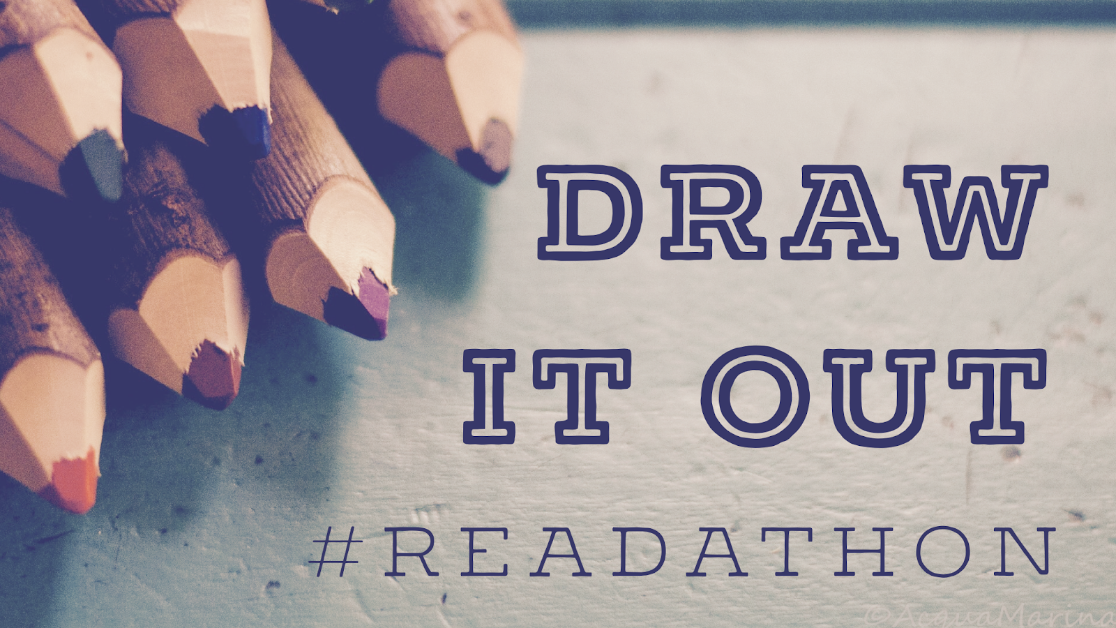 Reverse Readathon: Draw It Out!