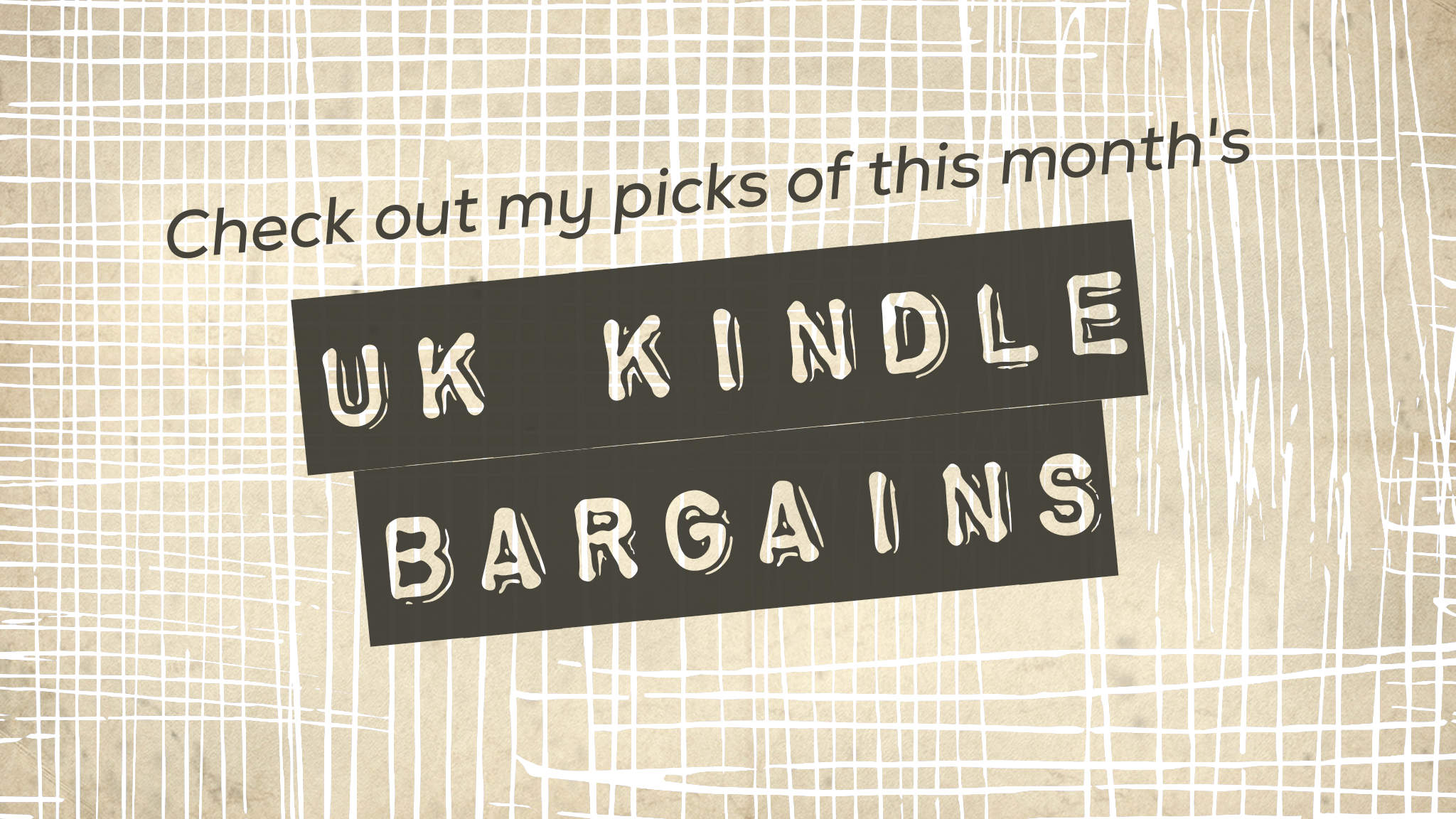 Amazon UK Kindle Deals of the Month
